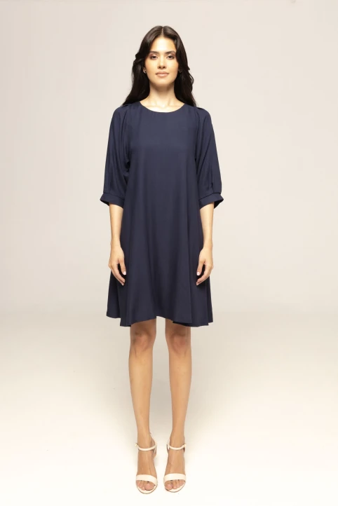 Rochie-scurta-lejera-Arina-navy